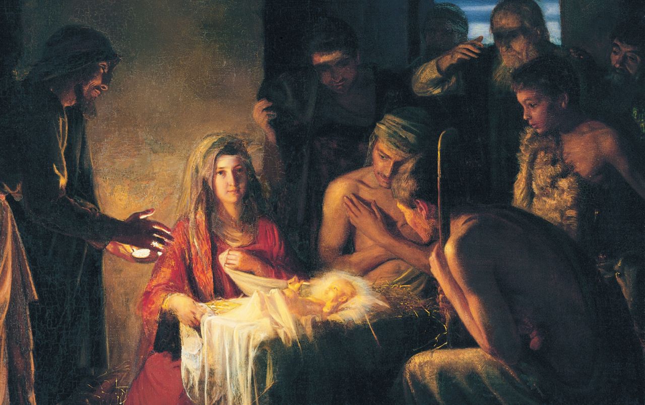 Pintura do presépio