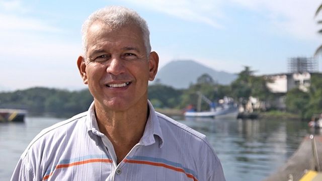 Carlos Galvão sorri ao pensar nas bênçãos de Deus