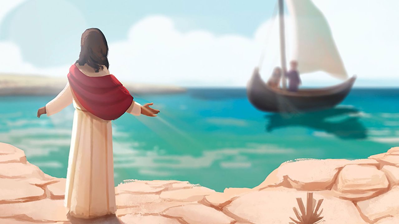 Jesus chama discípulos para segui-Lo